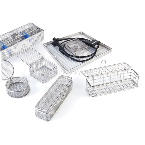 Stainless Steel Medical Disinfection Basket